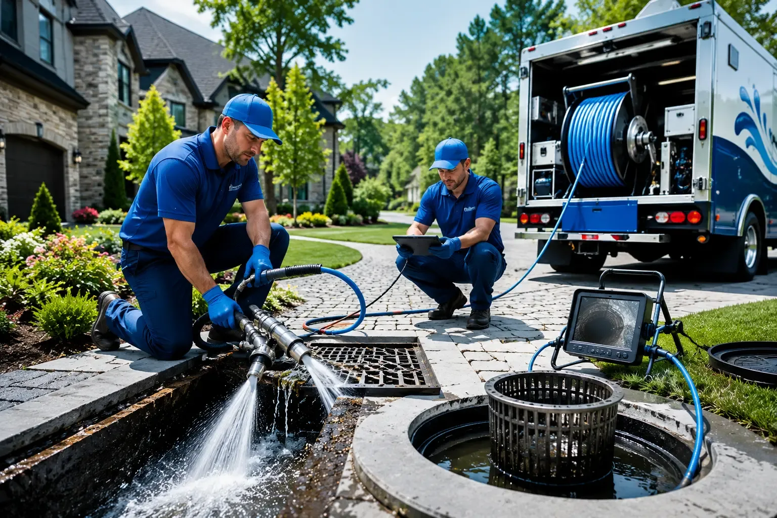 Local outdoor drain cleaning professionals in Hopedale, MA